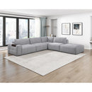  Homelegance Tidal 9155GY-1R Right Side Chair with one Arm IMAGE 10