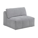  Homelegance Tidal 9155GY-AC Armless Chair IMAGE 1