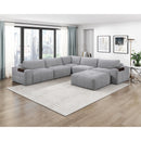  Homelegance Tidal 9155GY-CR Corner Seat IMAGE 5