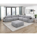 Homelegance Tidal 9155GY-OT Ottoman with Caster IMAGE 8