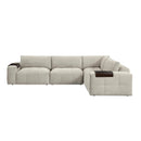  Homelegance Tidal 9155TP*41L1R 4-Piece Modular Sectional IMAGE 2
