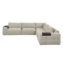  Homelegance Tidal 9155TP*51L1R 5-Piece Modular Sectional IMAGE 1