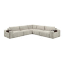 Homelegance Tidal 9155TP*51L1R 5-Piece Modular Sectional IMAGE 2