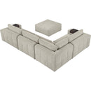  Homelegance Tidal 9155TP*51L1ROT 5-Piece Modular Sectional with Ottoman IMAGE 2