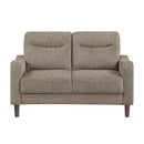  Homelegance 9180BRW-2 Love Seat IMAGE 4