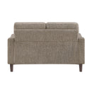 Homelegance 9180BRW-2 Love Seat IMAGE 5