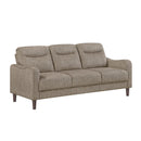  Homelegance 9180BRW-3 Sofa IMAGE 1
