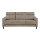 Homelegance 9180BRW-3 Sofa IMAGE 4