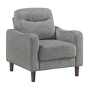  Homelegance 9180GRY-1 Chair IMAGE 1