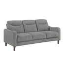  Homelegance 9180GRY-3 Sofa IMAGE 1