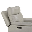  Homelegance Celestia 9199TPE-1PWH Power Glider Reclining Chair with Power Headrest IMAGE 10