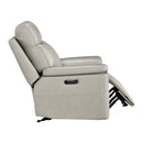  Homelegance Celestia 9199TPE-1PWH Power Glider Reclining Chair with Power Headrest IMAGE 5