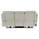  Homelegance Celestia 9199TPE-3PWH Power Double Reclining Sofa with Power Headrest IMAGE 3