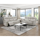  Homelegance Celestia 9199TPE-3PWH Power Double Reclining Sofa with Power Headrest IMAGE 6