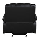  Homelegance Ellicott 9639BK-1 Glider Reclining Chair IMAGE 11