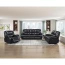  Homelegance Ellicott 9639BK-1 Glider Reclining Chair IMAGE 13