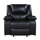  Homelegance Ellicott 9639BK-1 Glider Reclining Chair IMAGE 15