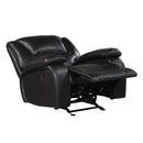  Homelegance Ellicott 9639BK-1 Glider Reclining Chair IMAGE 3