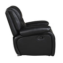  Homelegance Ellicott 9639BK-1 Glider Reclining Chair IMAGE 5