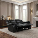  Homelegance Ellicott 9639BK-2 Double Reclining Love Seat IMAGE 8