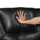  Homelegance Ellicott 9639BK-3 Double Reclining Sofa IMAGE 7