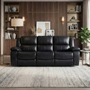  Homelegance Ellicott 9639BK-3 Double Reclining Sofa IMAGE 9