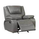  Homelegance Ellicott 9639GY-1 Glider Reclining Chair IMAGE 12