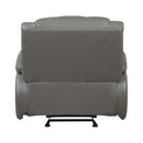  Homelegance Ellicott 9639GY-1 Glider Reclining Chair IMAGE 9