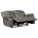  Homelegance Ellicott 9639GY-2 Double Reclining Love Seat IMAGE 5