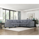  Homelegance Walterboro 9650DG-CR Corner Seat with Storage IMAGE 4
