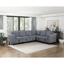 Homelegance Walterboro 9650DG-CR Corner Seat with Storage IMAGE 7