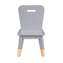  Homelegance Sloane B2024GY-5P 5-Piece Pack Children Table and Chairs Set IMAGE 4