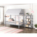  Homelegance Sloane B2024GYCP-1 Twin Canopy Platform Bed IMAGE 4