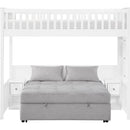  Homelegance Aerie B2034WHLTS-1* Twin Loft Bunk Bed with Night Stand and Sofa Bed IMAGE 3