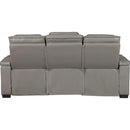  Homelegance Cyber 8344GRY-3PWHM Power Double Reclining Sofa with Drop-Down and Power Headrest IMAGE 5