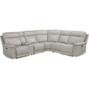  Homelegance Celestia 9199TPE*6LRRRPWH 6-Piece Modular Power Reclining Sectional with Power Headrests IMAGE 1