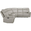  Homelegance Celestia 9199TPE*6LRRRPWH 6-Piece Modular Power Reclining Sectional with Power Headrests IMAGE 2