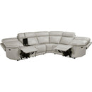  Homelegance Celestia 9199TPE*6LRRRPWH 6-Piece Modular Power Reclining Sectional with Power Headrests IMAGE 5