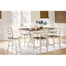 Signature Design by Ashley Brinfern PCD628-32 Counter Butterfly Extendable Table - Maison Elegance Furniture LLC