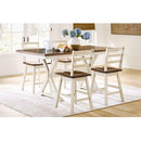 Signature Design by Ashley Brinfern PCD628-32 Counter Butterfly Extendable Table - Maison Elegance Furniture LLC
