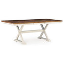 Signature Design by Ashley Brinfern PCD628-35 Rectangular Extendable Dining Table - Maison Elegance Furniture LLC
