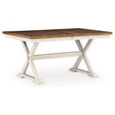 Signature Design by Ashley Brinfern PCD628-35 Rectangular Extendable Dining Table - Maison Elegance Furniture LLC