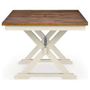 Signature Design by Ashley Brinfern PCD628-35 Rectangular Extendable Dining Table - Maison Elegance Furniture LLC