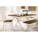Signature Design by Ashley Brinfern PCD628-35 Rectangular Extendable Dining Table - Maison Elegance Furniture LLC