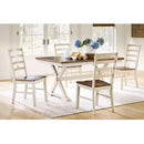 Signature Design by Ashley Brinfern PCD628-35 Rectangular Extendable Dining Table - Maison Elegance Furniture LLC