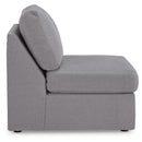  Signature Design by Ashley® Modmax 92104U24 5 pc Sectional and Ottoman - Granite IMAGE 4